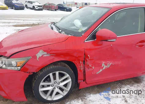 2014 Lexus Ct 200H from USA, damaged, VIN JTHKD5BH2E2192965